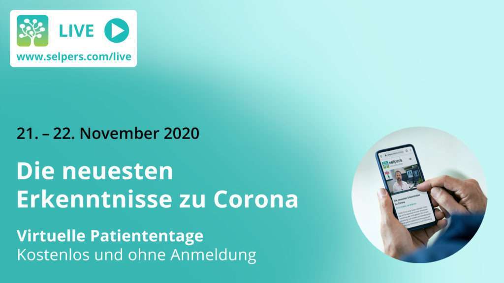 Virtuelle Patiententage am 21. und 22. November 2020